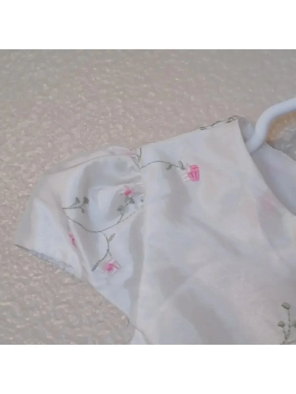 Perfectly Dressed Girls 4T Sage Green Floral Formal Party Dress Bow